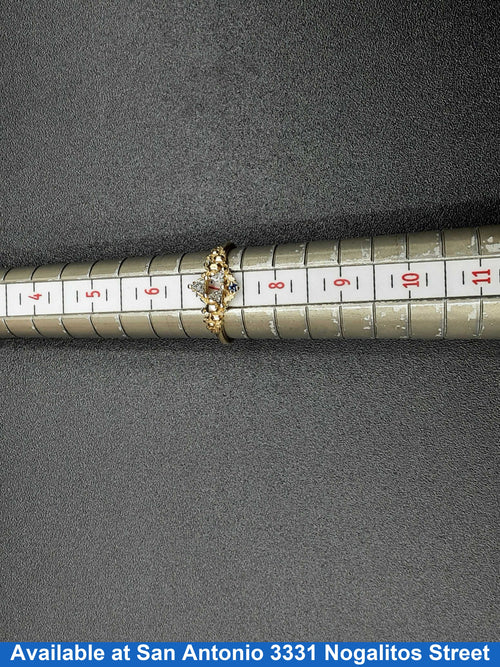Women's Ring - Yellow Gold 14k (.585) 2.4 grams Size 7.5