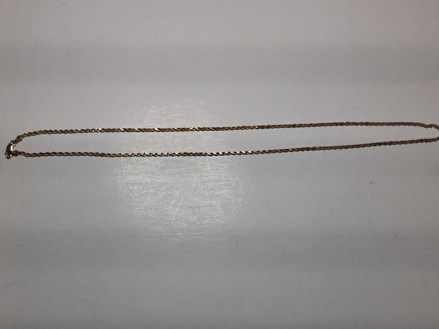 Rope Chain - Yellow Gold 10k (.417) 6.7 grams 19 inch