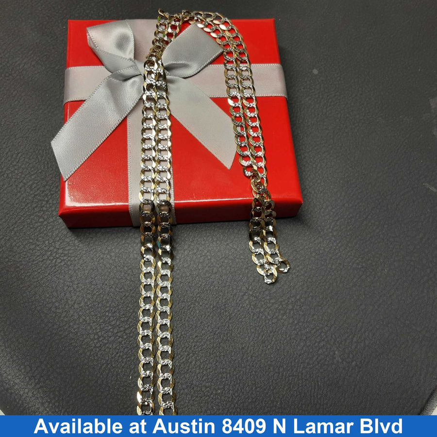 Cuban Link Chain - Yellow Gold 14k (.585) 21 grams 23 inch
