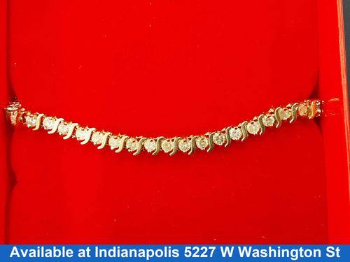 Bracelet - Yellow Gold 14k (.585) 12.7 grams 5 inch