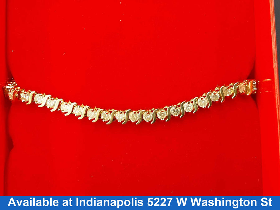Bracelet - Yellow Gold 14k (.585) 12.7 grams 5 inch