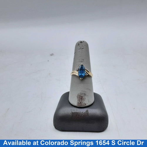 Women's Ring - Yellow Gold 14k (.585) 3 grams Size 8