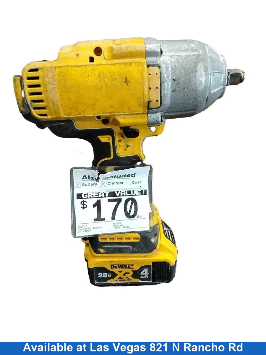 Dewalt Dcf900 Yellow Cordless Impact Drill