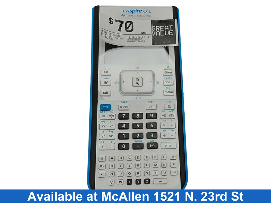 Texasinstruments Ti-nspire Cx Ii White Calculator
