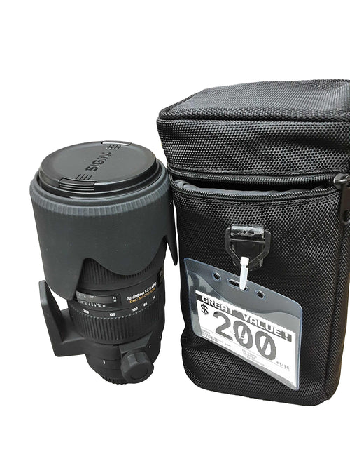 Canon Ex Sigma Black Photographic Lens