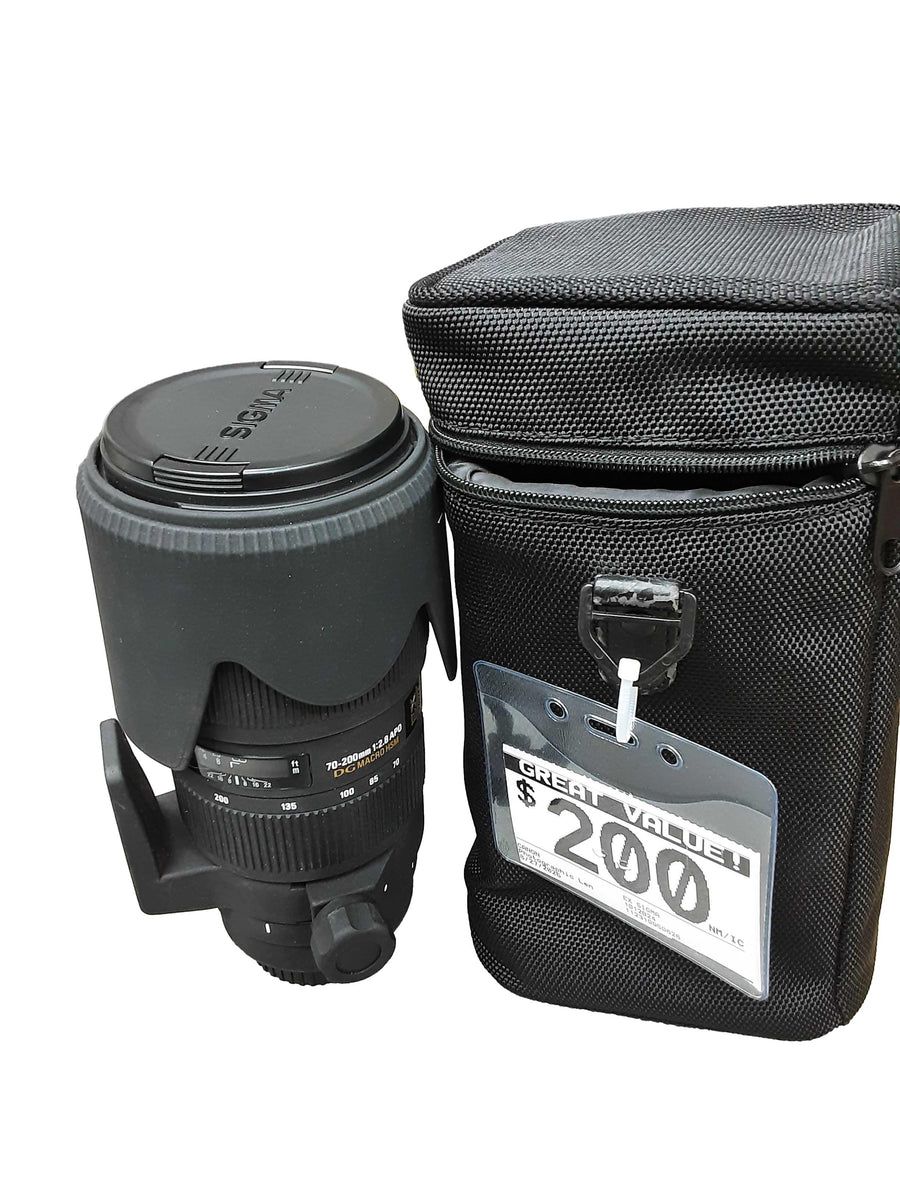Canon Ex Sigma Black Photographic Lens