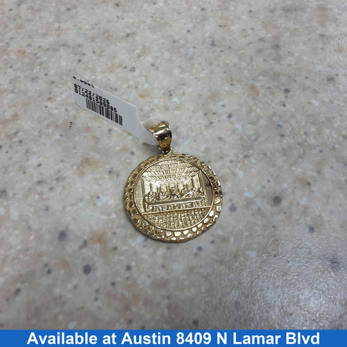 Religious Pendant - Yellow Gold 10k (.417) 2.5 grams