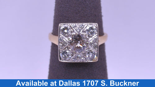 Women's Ring - Yellow Gold 14k (.585) 4.8 grams Size 7