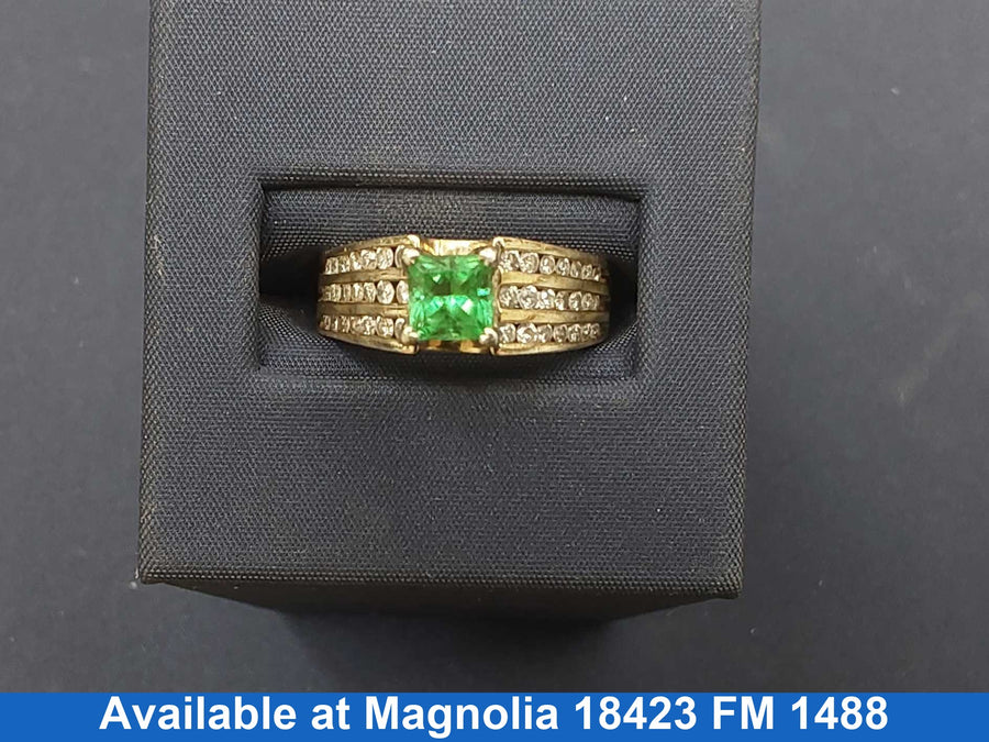 Women's Ring - Yellow Gold 14k (.585) 5.6 grams Size 8