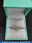 Women's Ring - Yellow Gold 10k (.417) 2.1 grams Size 6.5