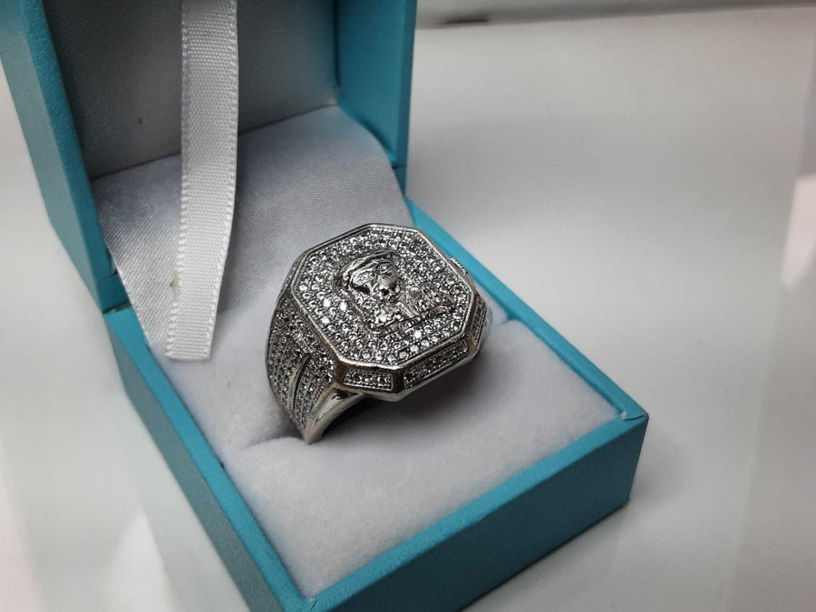 Men's Ring - Silver 14.8 grams Size 10