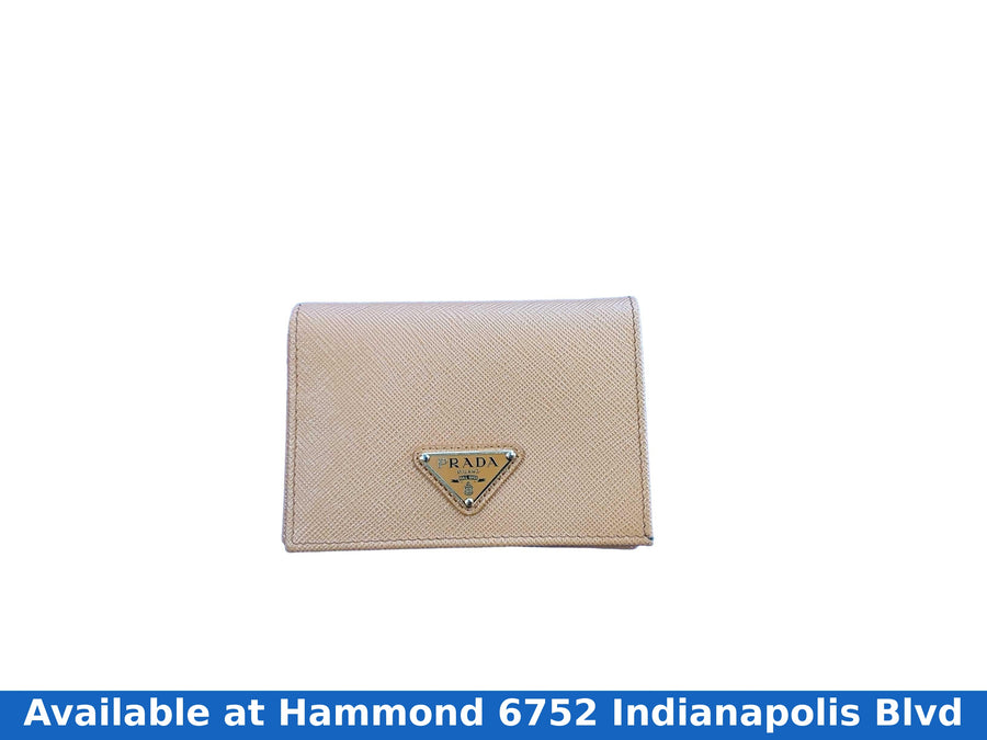Prada Orange Wallet