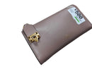 Valentino Beige Zip Up Beige / Tan Wallet