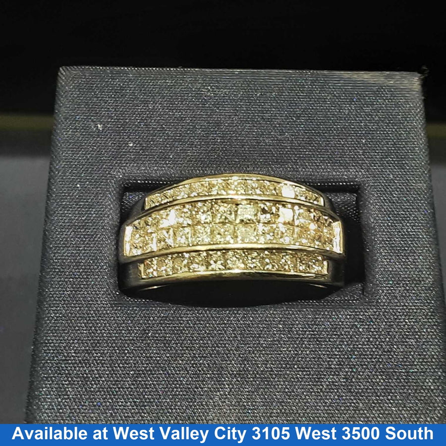 Men's Ring - White Gold 14k (.585) 10.2 grams Size 20