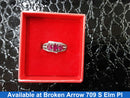 Women's Ring - White Gold 10k (.417) 2.6 grams Size 20