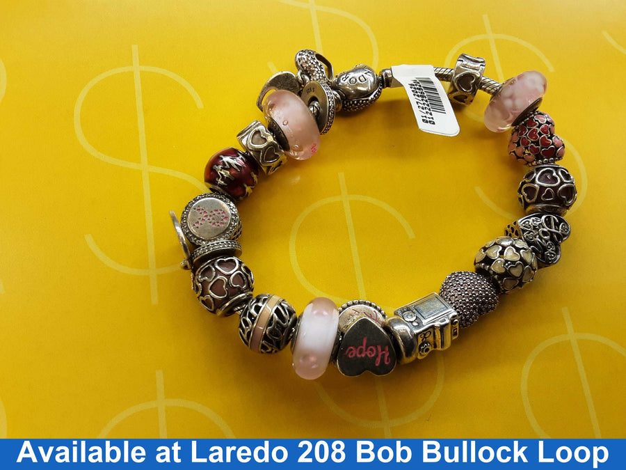 Pandora Bracelet Silver 68.9 Grams 7 Inch