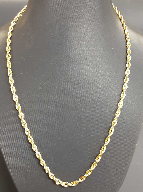 Rope Chain - Yellow Gold 10k (.417) 10.2 grams 24 inch