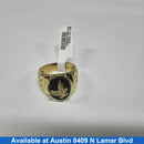 Men's Ring - Yellow Gold 14k (.585) 8.8 grams Size 10.5