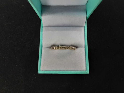 Women's Ring - Yellow Gold 10k (.417) 2 grams Size 9.5