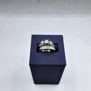 Ring - Engagement Set - White Gold 14k (.585) 7.3 grams Size 6.5