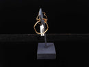 Hoop Earrings - Yellow Gold 10k (.417) 2.9 grams