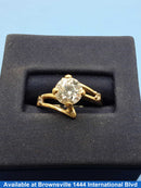 Women's Ring - Yellow Gold 10k (.417) 3.3 grams Size 8