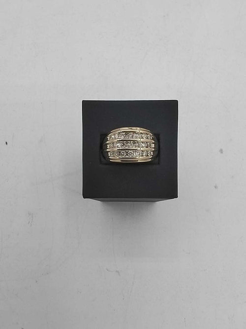 Men's Ring - Yellow Gold 10k (.417) 6.6 grams Size 20