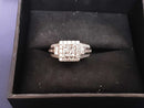 Women's Ring - White Gold 10k (.417) 4.8 grams Size 7