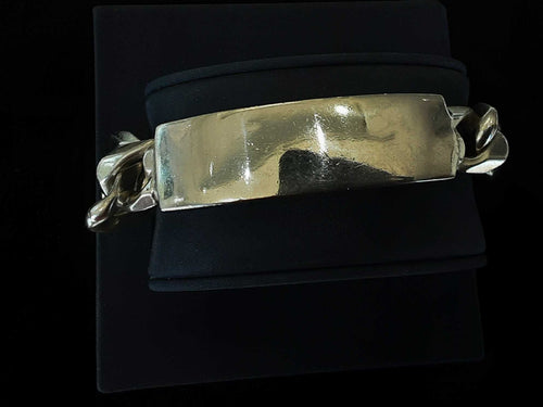 ID Bracelet - Silver 121.2 grams 7 inch