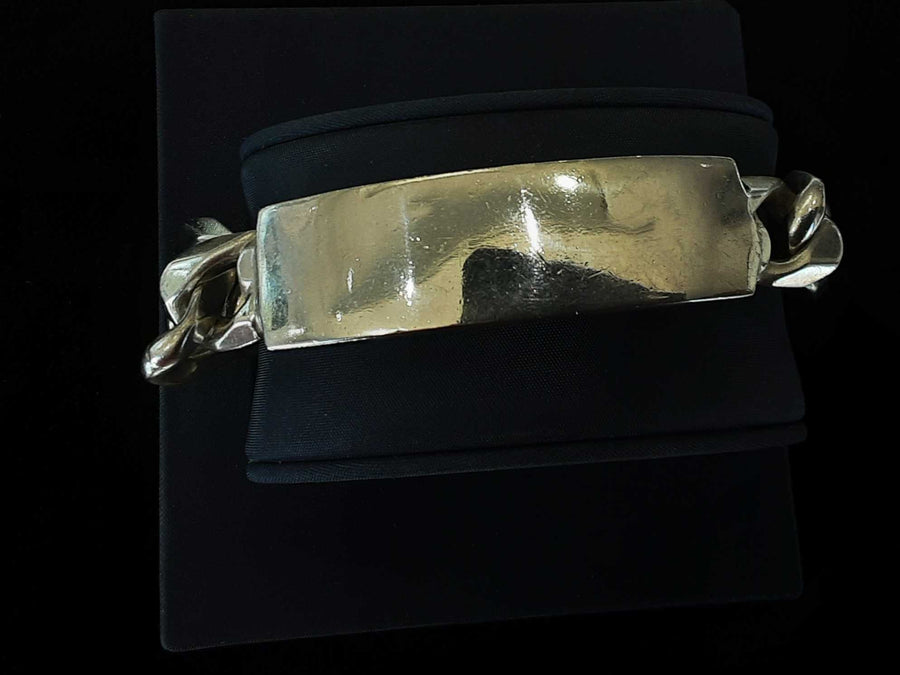 ID Bracelet - Silver 121.2 grams 7 inch