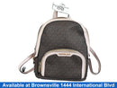 Michael Kors Ac-2302 Brown Backpack / Briefcase / Bag