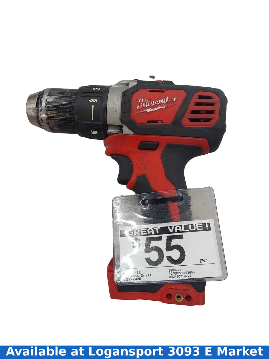 Milwaukee 2606-20 Red Cordless Standard Drill