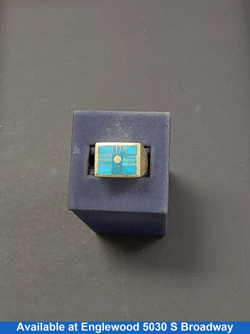 Men's Ring - Yellow Gold 14k (.585) 14.7 grams Size 9