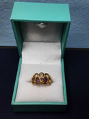 Women's Ring - Yellow Gold 14k (.585) 3.5 grams Size 7.5