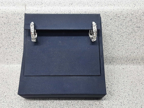 Earrings - White Gold 10k (.417) 5.1 grams