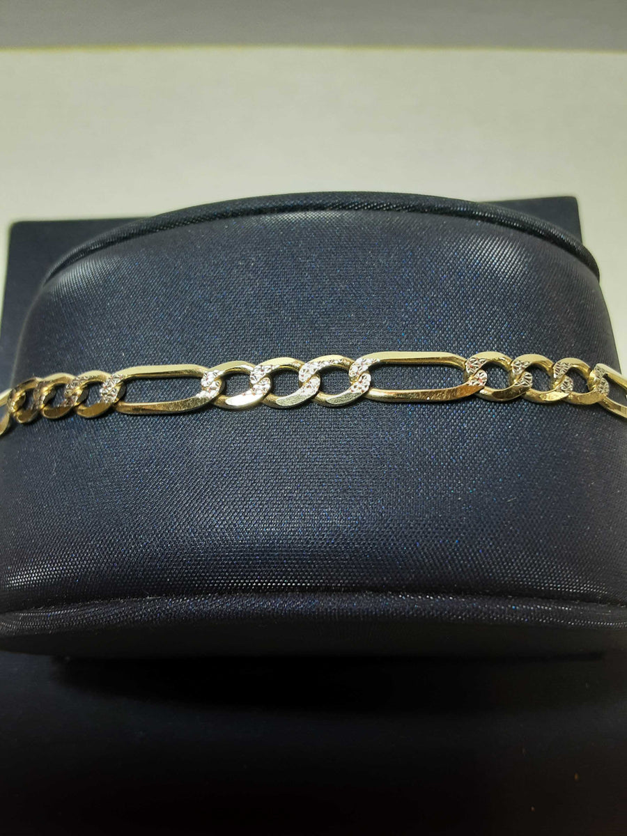Figaro Chain - Yellow Gold 14k (.585) 21.1 grams 27 inch