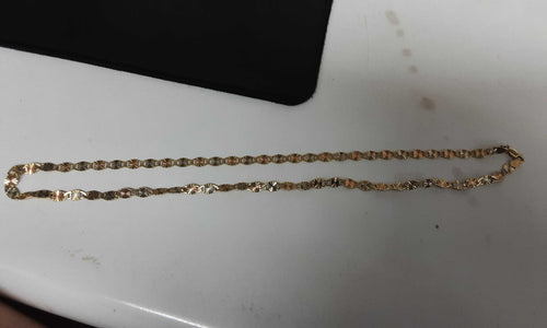 Chain - Tricolor Gold 14k (.585) 19.6 grams 24 inch