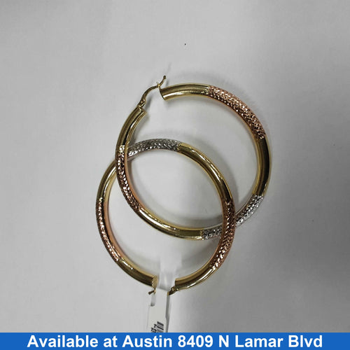 Shrimp Earrings - Yellow Gold 14k (.585) 10.7 grams