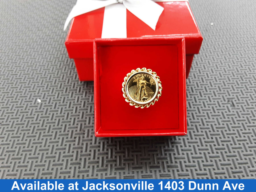 Women's Ring - Yellow Gold 14k (.585) 8 grams Size 8.5