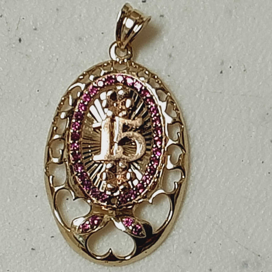 Pendant - Yellow Gold 14k (.585) 2.8 grams