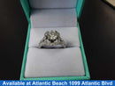 Ring - Wedding Set - White Gold 14k (.585) 5.8 grams Size 6
