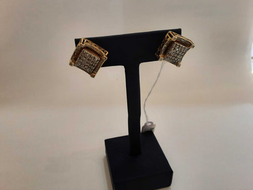 Earrings - Yellow Gold 10k (.417) 6.4 grams