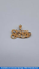 Symbol Pendant - White Gold 14k (.585) 0.9 grams