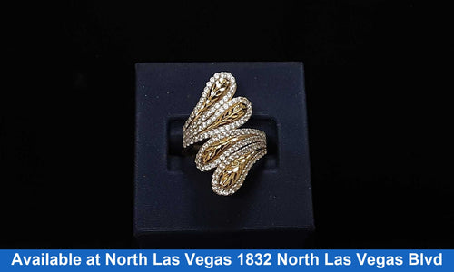 Women's Ring - Yellow Gold 14k (.585) 3.9 grams Size 5