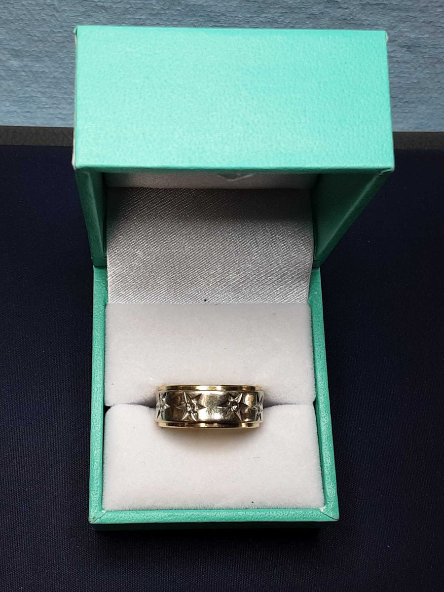 Men's Ring - Yellow Gold 14k (.585) 6.5 grams Size 8