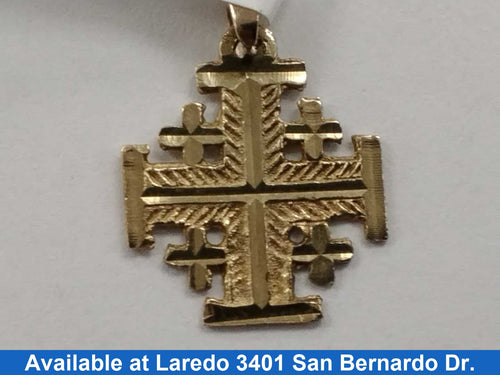 Religious Pendant - Yellow Gold 14k (.585) 1.3 grams