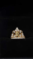 Women's Ring - Yellow Gold 10k (.417) 3 grams Size 6