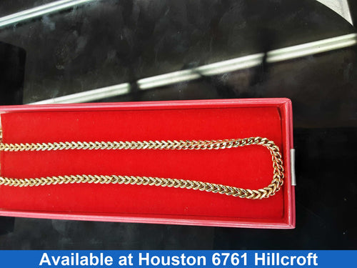 Fox Tail Chain - Yellow Gold 10k (.417) 19 grams 24 inch