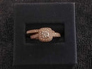 Ring - Engagement Set - Rose Gold 10k (.417) 4.2 grams Size 7