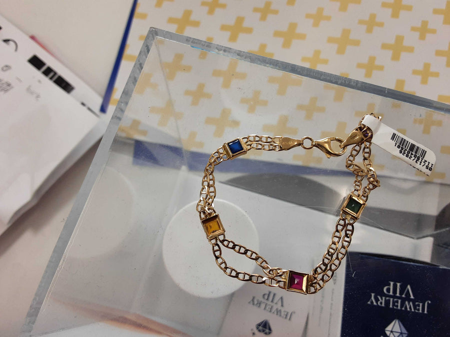 Gucci Bracelet - Yellow Gold 14k (.585) 8.2 grams 8 inch